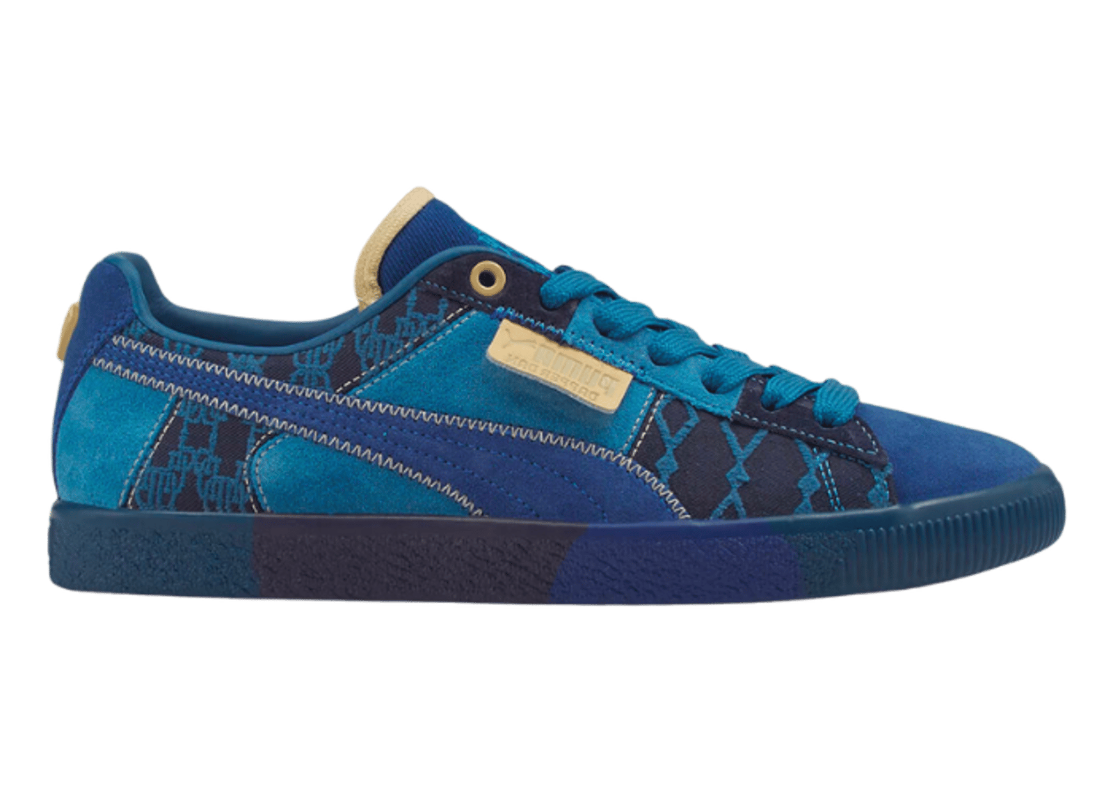 Puma Clyde Pre-Game Runway Blazing Blue Dapper Dan