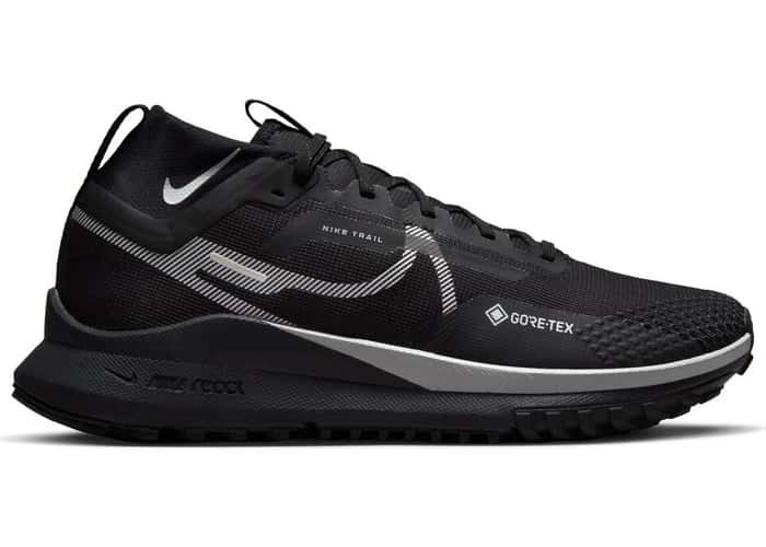 Nike React Pegasus Trail 4 Gore-Tex Black Wolf Grey
