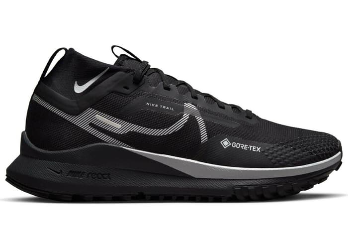 Nike React Pegasus Trail 4 Gore-Tex Black Wolf Grey