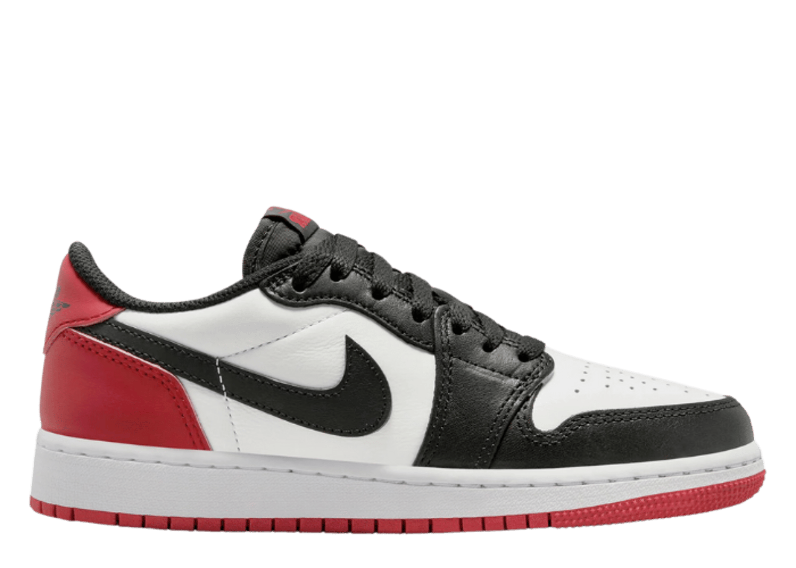 Air Jordan 1 Retro Low OG Black Toe (GS)