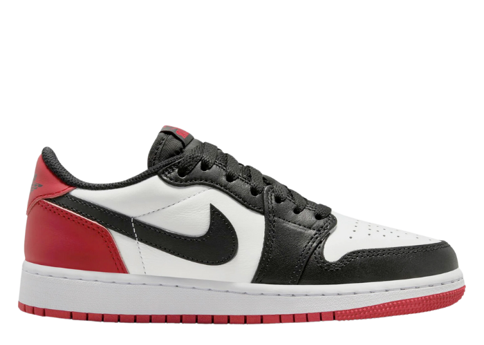 Air Jordan 1 Retro Low OG Black Toe (GS)