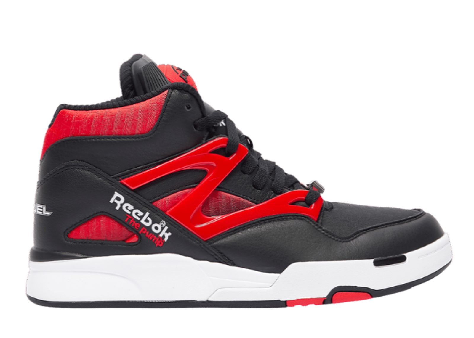 Reebok Pump Omni Zone 2 Black Red Anuel AA