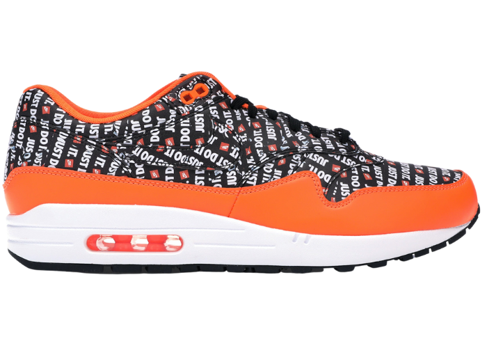 Nike Air Max 1 Just Do It Pack Black Orange