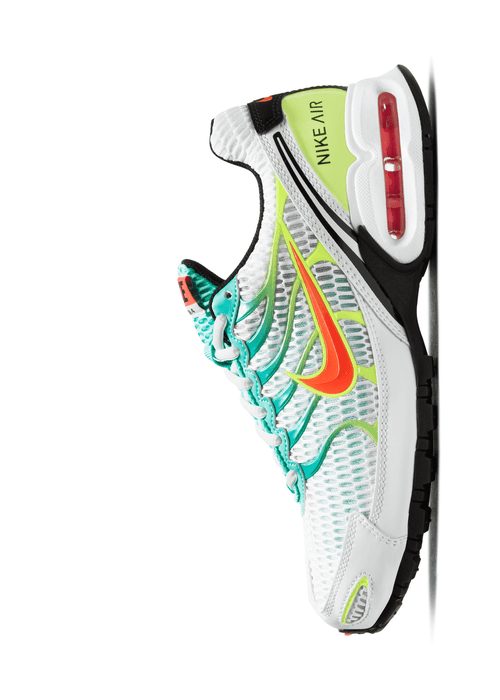 Nike Air Torch 4 Men\'s Running Shoes White Neon Size 7.5 CK0061-100 Air Max Torch 4  main image 4