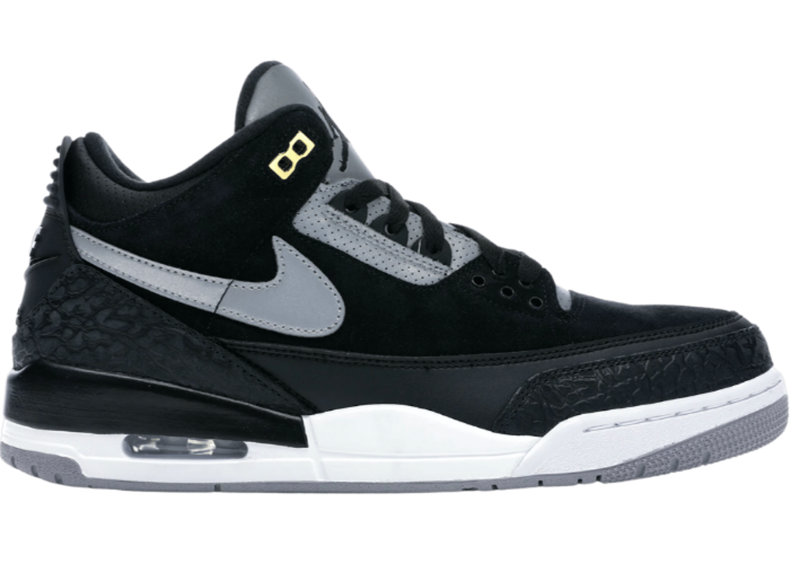 Jordan 3 Retro Tinker Black Cement Gold