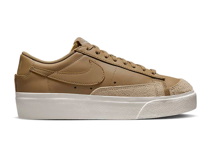 Nike Blazer Low Platform Dark Driftwood (W)