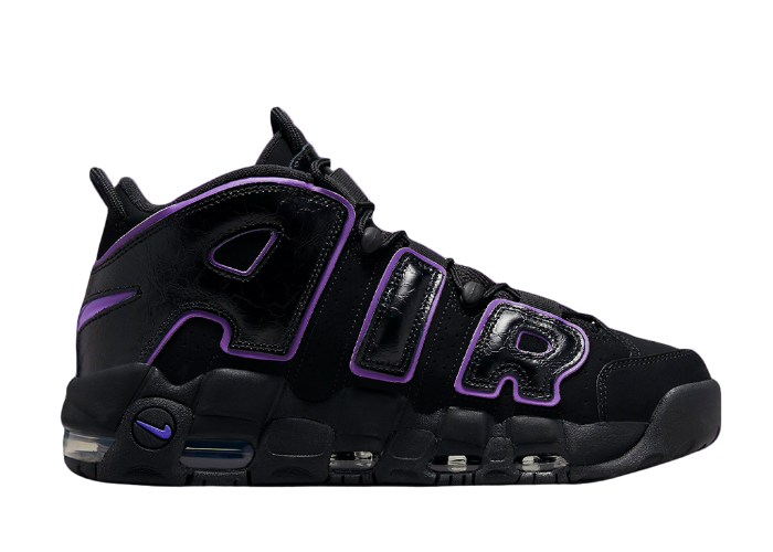 Nike Air More Uptempo Black Action Grape