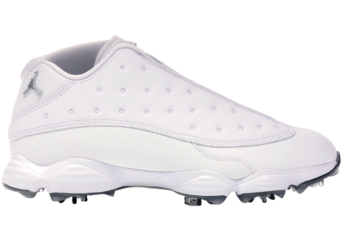 Air Jordan 13 Retro Golf Cleat White Black