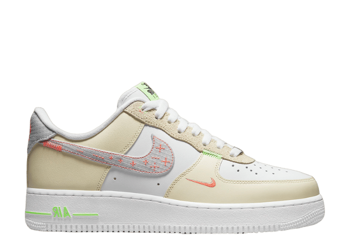 Nike Air Force 1 Low Sail Grey Neon