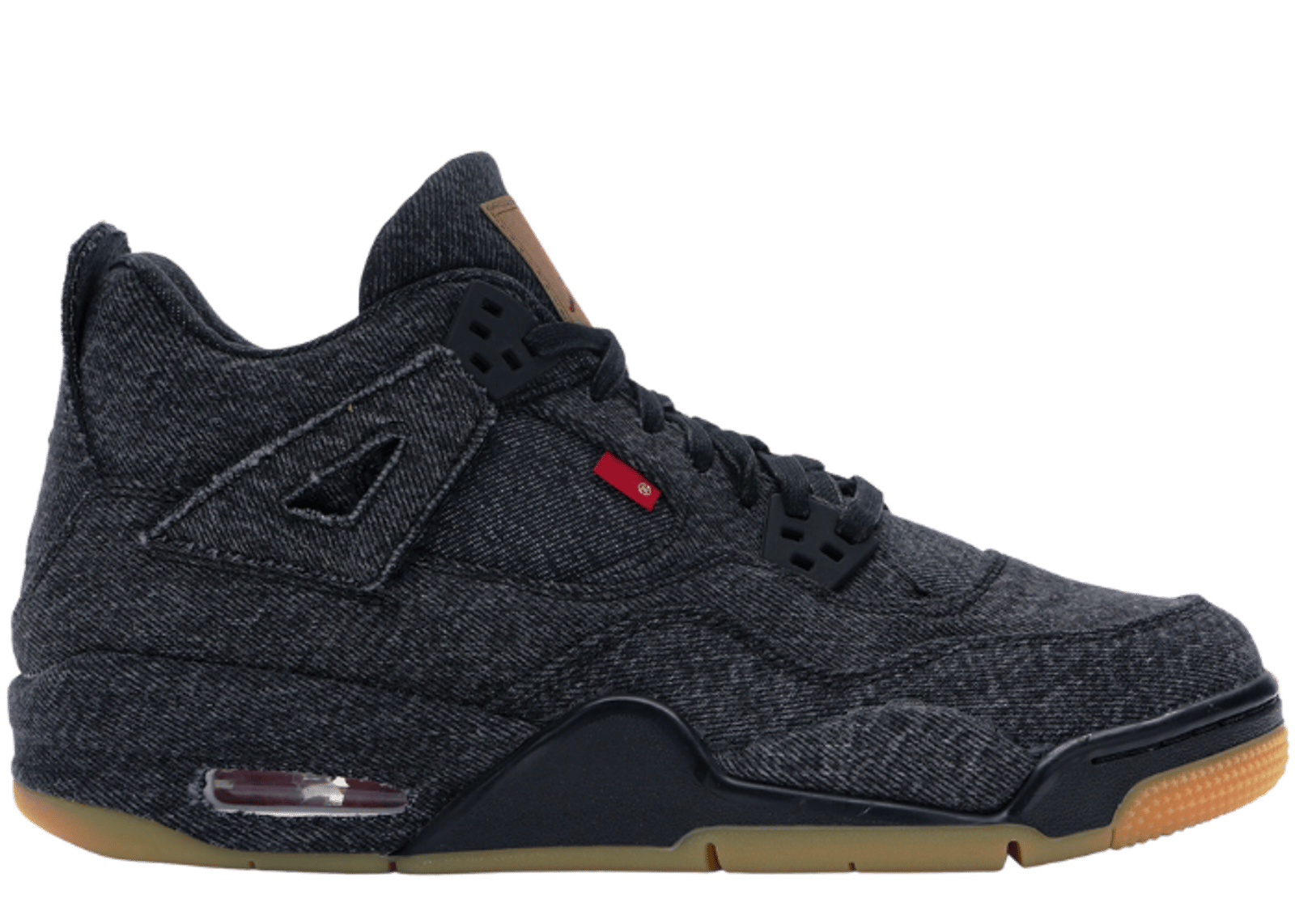 Air Jordan 4 Retro Levi's Black (GS) (Levi's Tag)