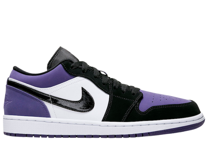 Jordan 1 Low Court Purple