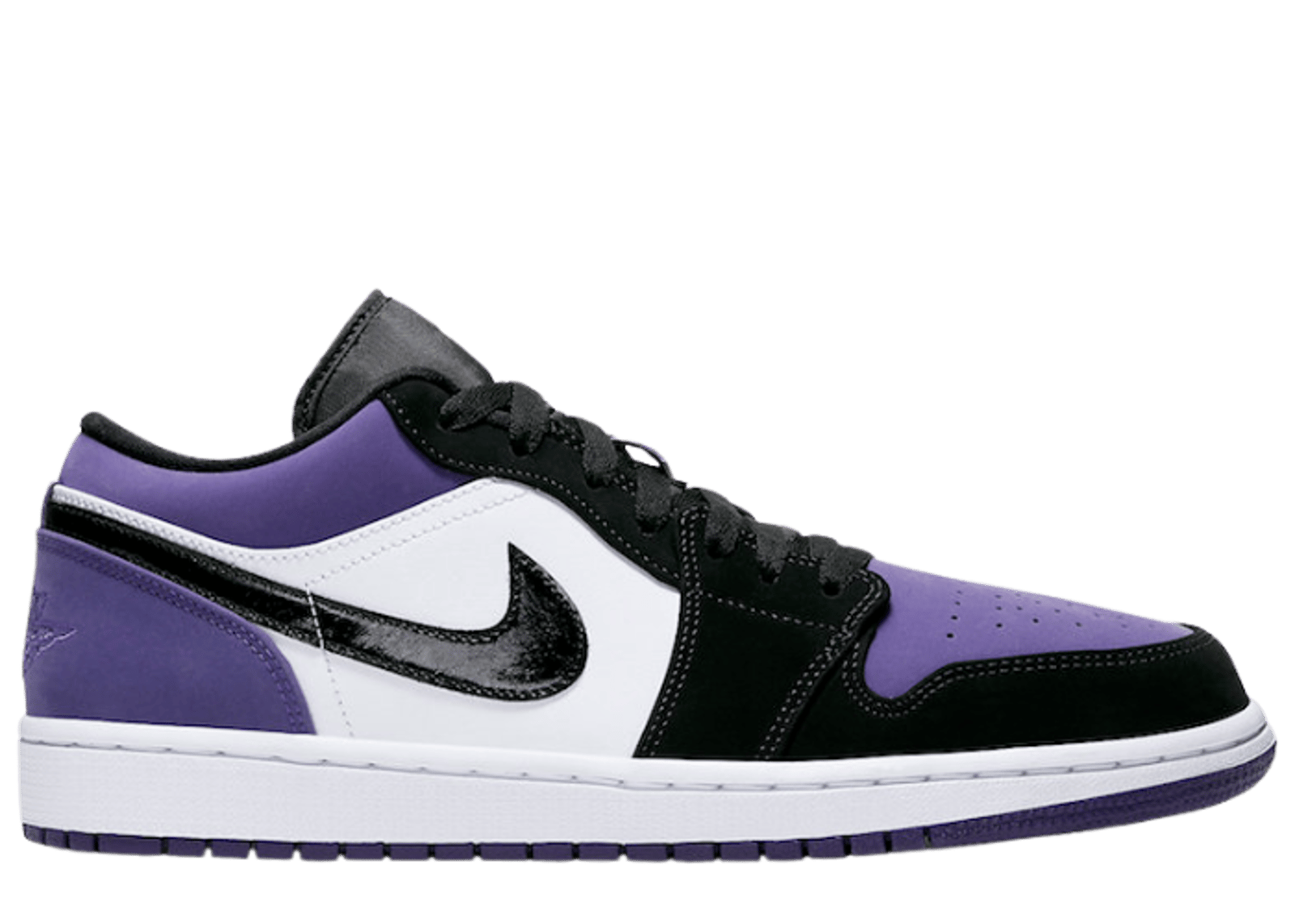 Jordan 1 Low Court Purple