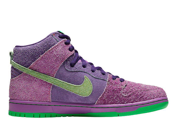 Nike SB Dunk High 420 Reverse Skunk