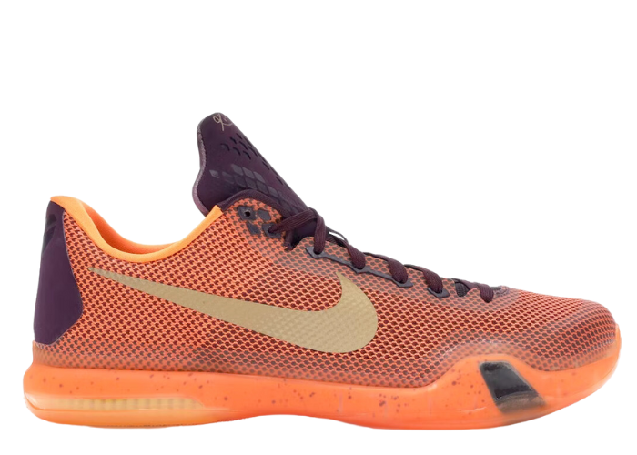 kobe 10 orange and black
