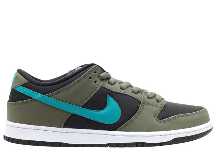 Nike SB Dunk Low Medium Olive Turbo Green