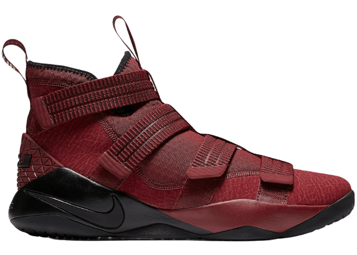 Nike LeBron Zoom Soldier 11 Burgundy - 897646-600 Raffles