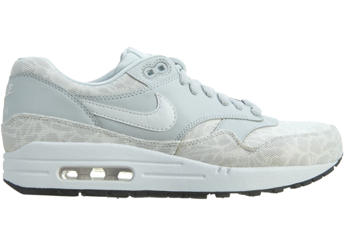 Nike Air Max 1 Jcrd Pure Platinum White-Black (W)