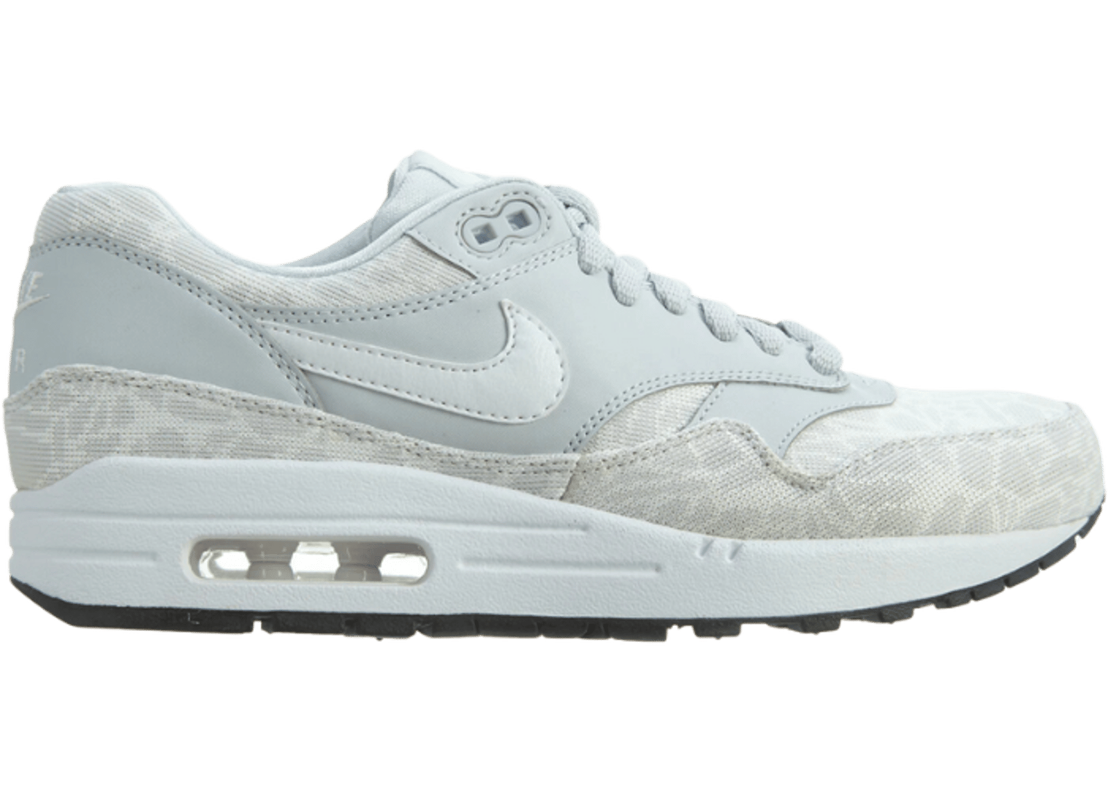 Nike Air Max 1 Jcrd Pure Platinum White-Black (W)
