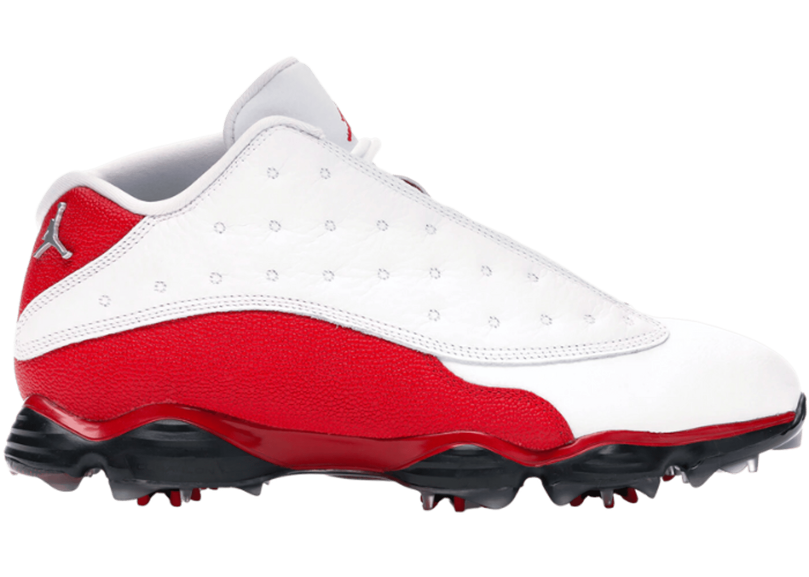 Air Jordan 13 Retro Golf Cleat White Red