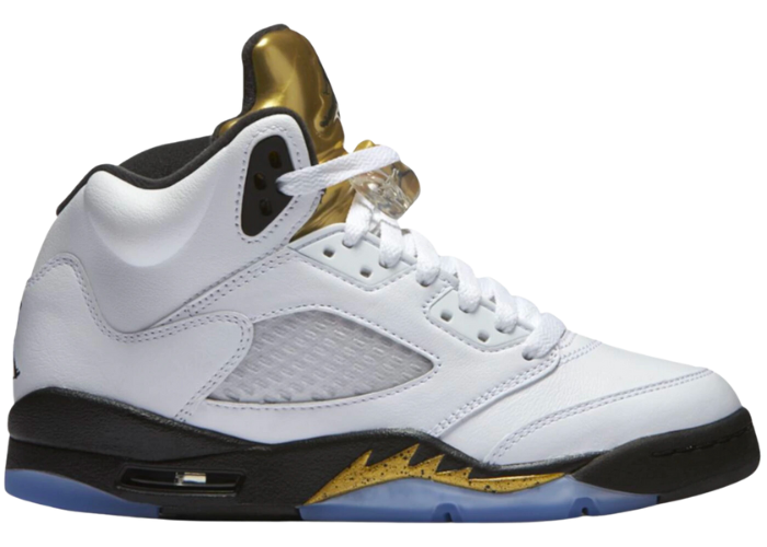 Air jordan 5 white gold online