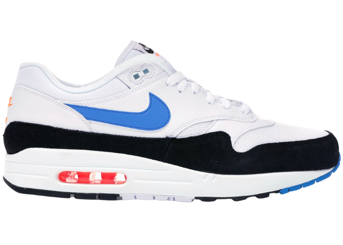 Nike Air Max 1 White Photo Blue Black