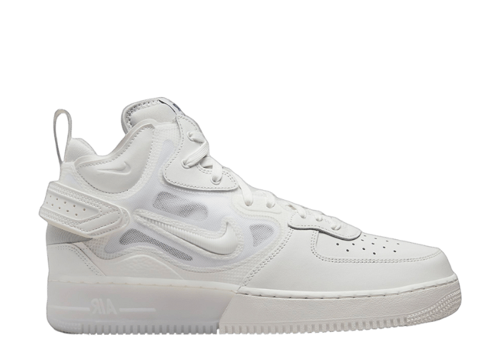 Nike Air Force 1 Mid React Triple White