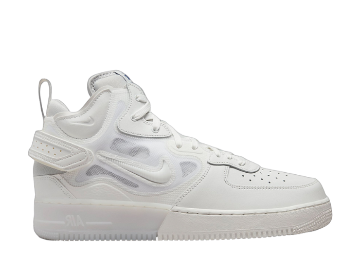 Nike Air Force 1 Mid React Triple White