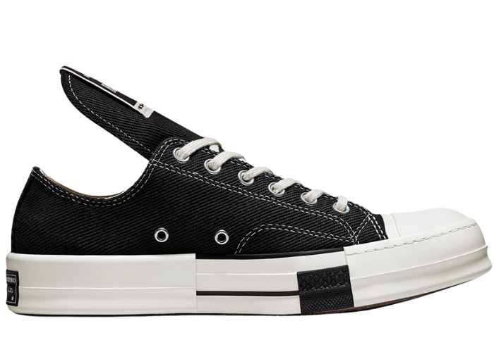 Converse DRKSTR Chuck Taylor All-Star 70 Ox Rick Owens DRKSHDW Black