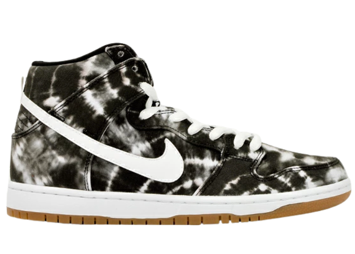 Nike SB Dunk High Tie Dye Black