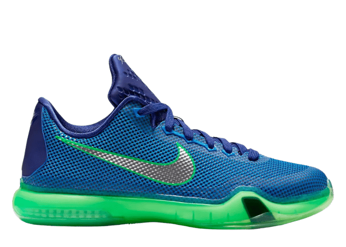 グリーンネオン Nike Kobe 10 Emerald City (GS) - 726067-402 Raffles & Where