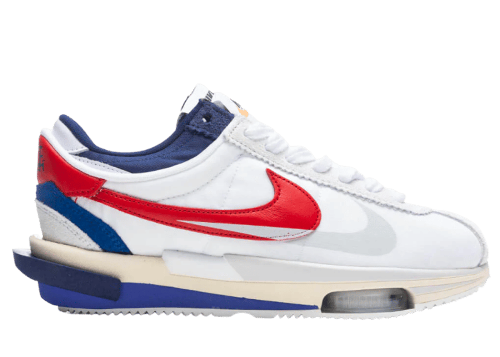 Red blue and white nike cortez hotsell