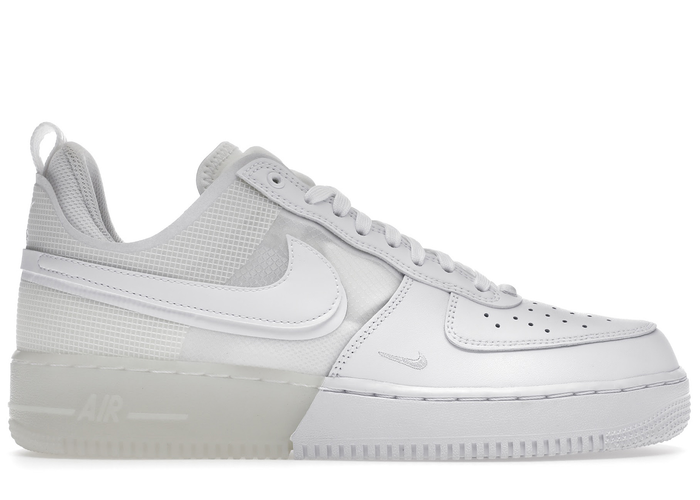Nike Air Force 1 React Triple White - DM0573-100 Raffles & Where