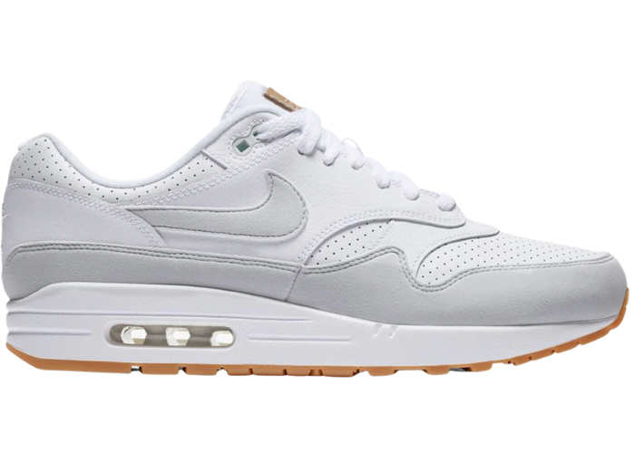 Nike Air Max 1 White Platinum Gum