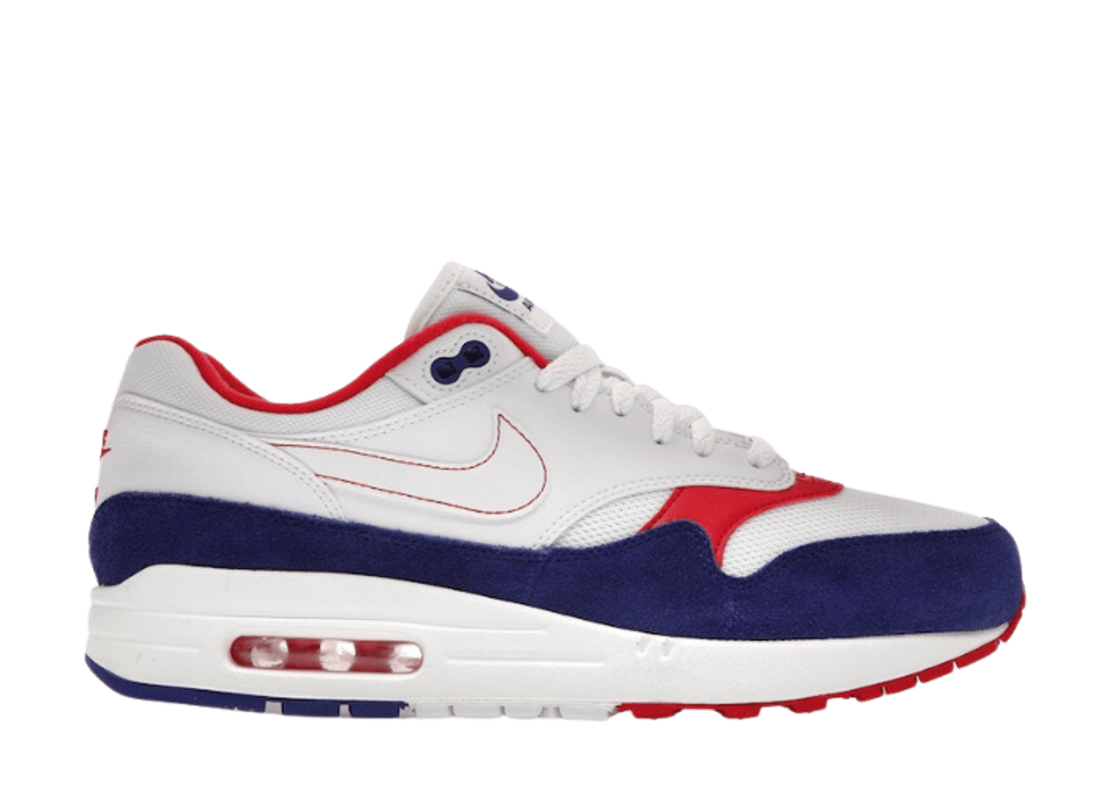 Nike Air Max 1 White Red Blue