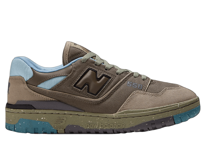 New Balance 550 Canvas Brown