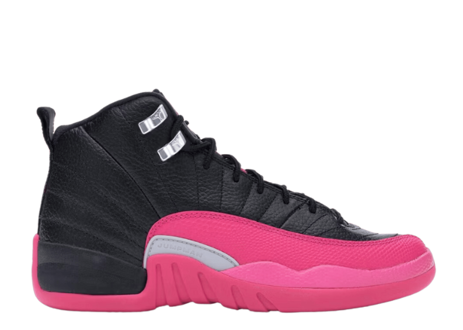 Air Jordan 12 Retro Black Deadly Pink (GS)