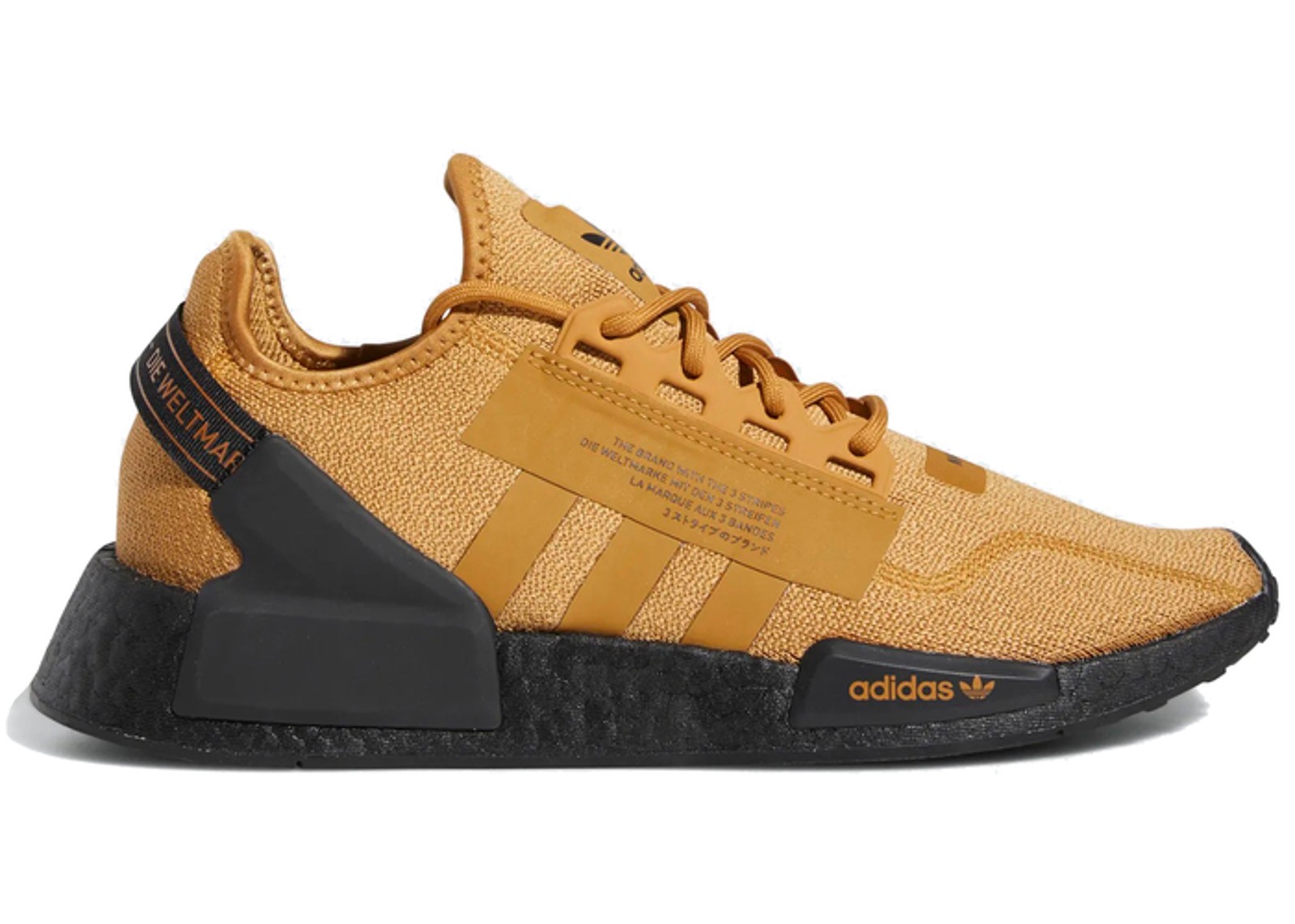 Nmd Shoes Adidas Nmd Yellow 90 Adidas NMD R1 V2 Mesa Core Black