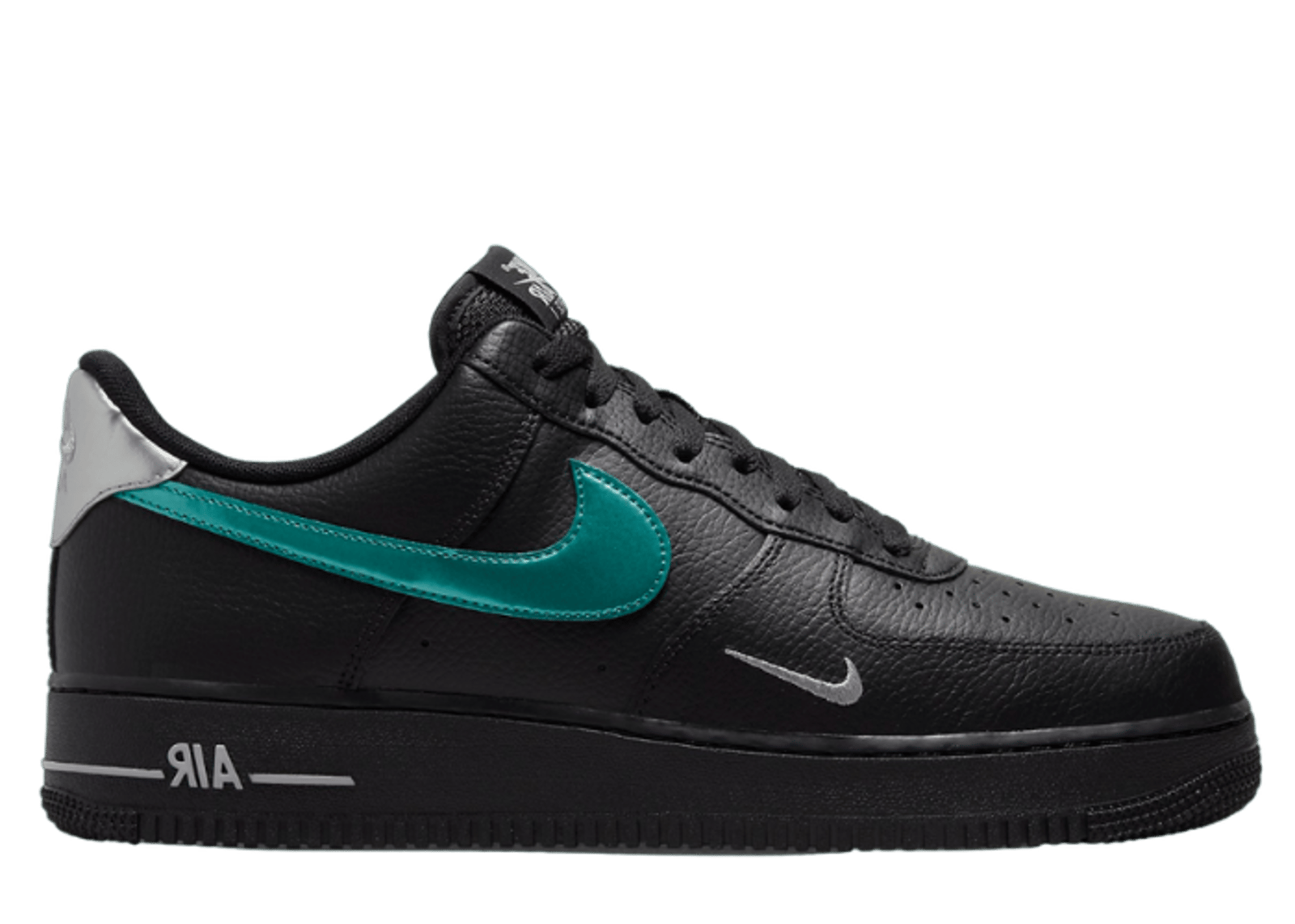 Nike Air Force 1 Low Black Blue Lightning