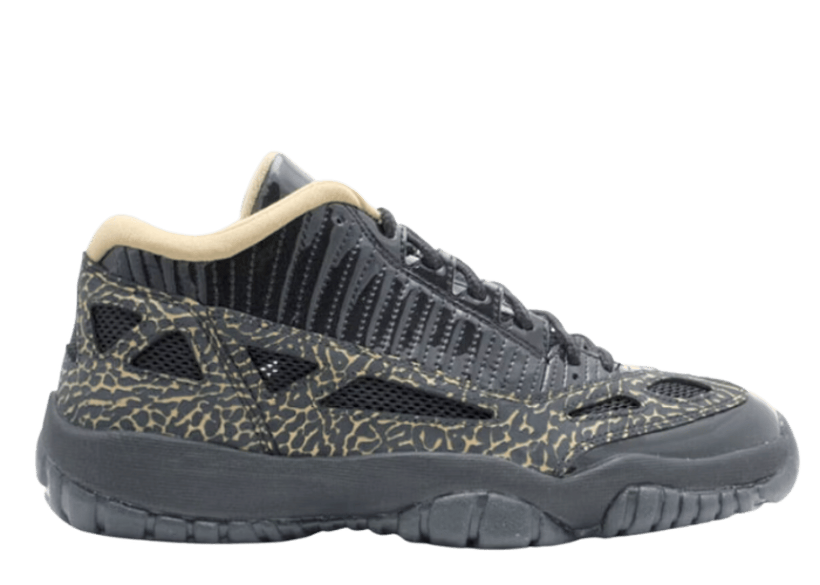 Air Jordan 11 Retro Low IE Black Metallic Gold (W) 316318-071