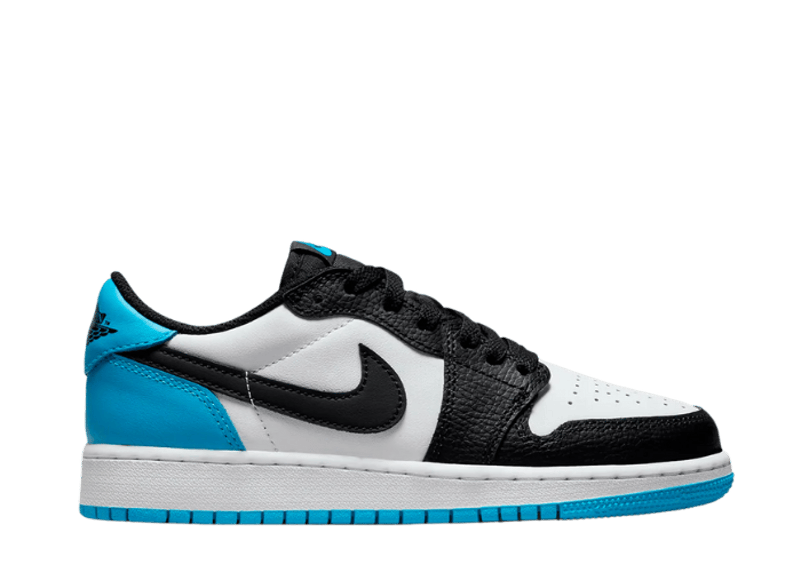 Air Jordan 1 Retro Low OG Black Dark Powder Blue (GS)