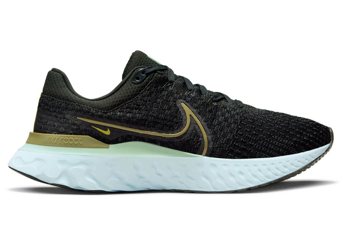 Nike React Infinity Run Flyknit 3 Night Forest Green Glacier Blue