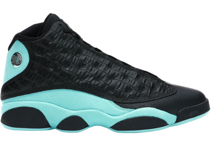 Air Jordan 13 Retro Black Island Green