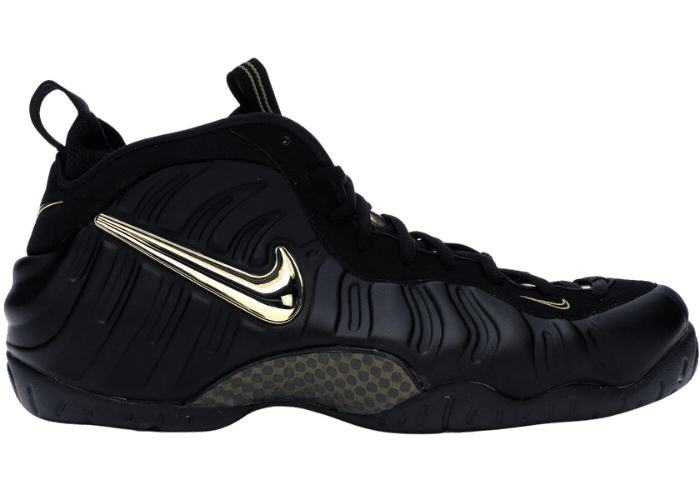Nike Air Foamposite Pro Black Metallic Gold 624041-009