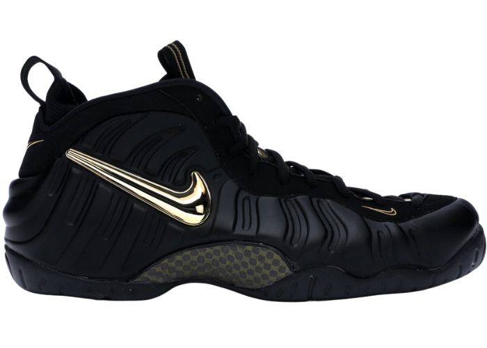 Nike Air Foamposite Pro Black Metallic Gold