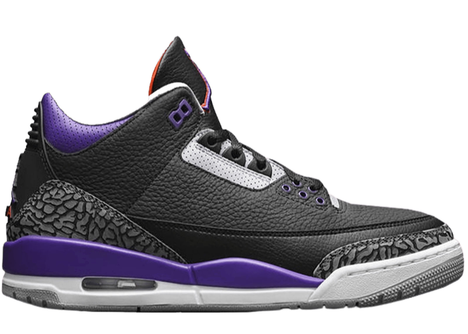 Air Jordan 3 Retro Black Court Purple