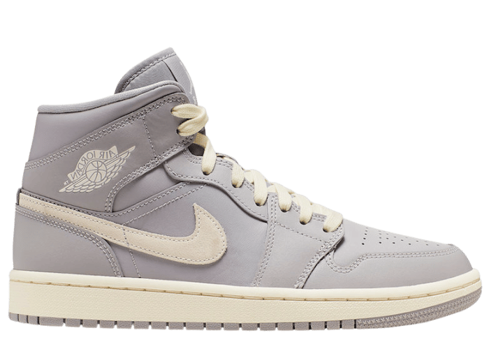 Jordan 1 Mid Atmosphere Grey Pale Ivory (W)