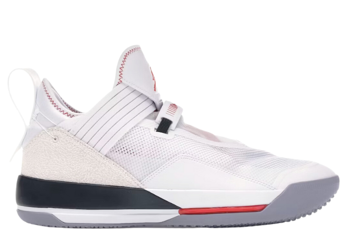 Air Jordan XXXIII SE White Gym Red Black