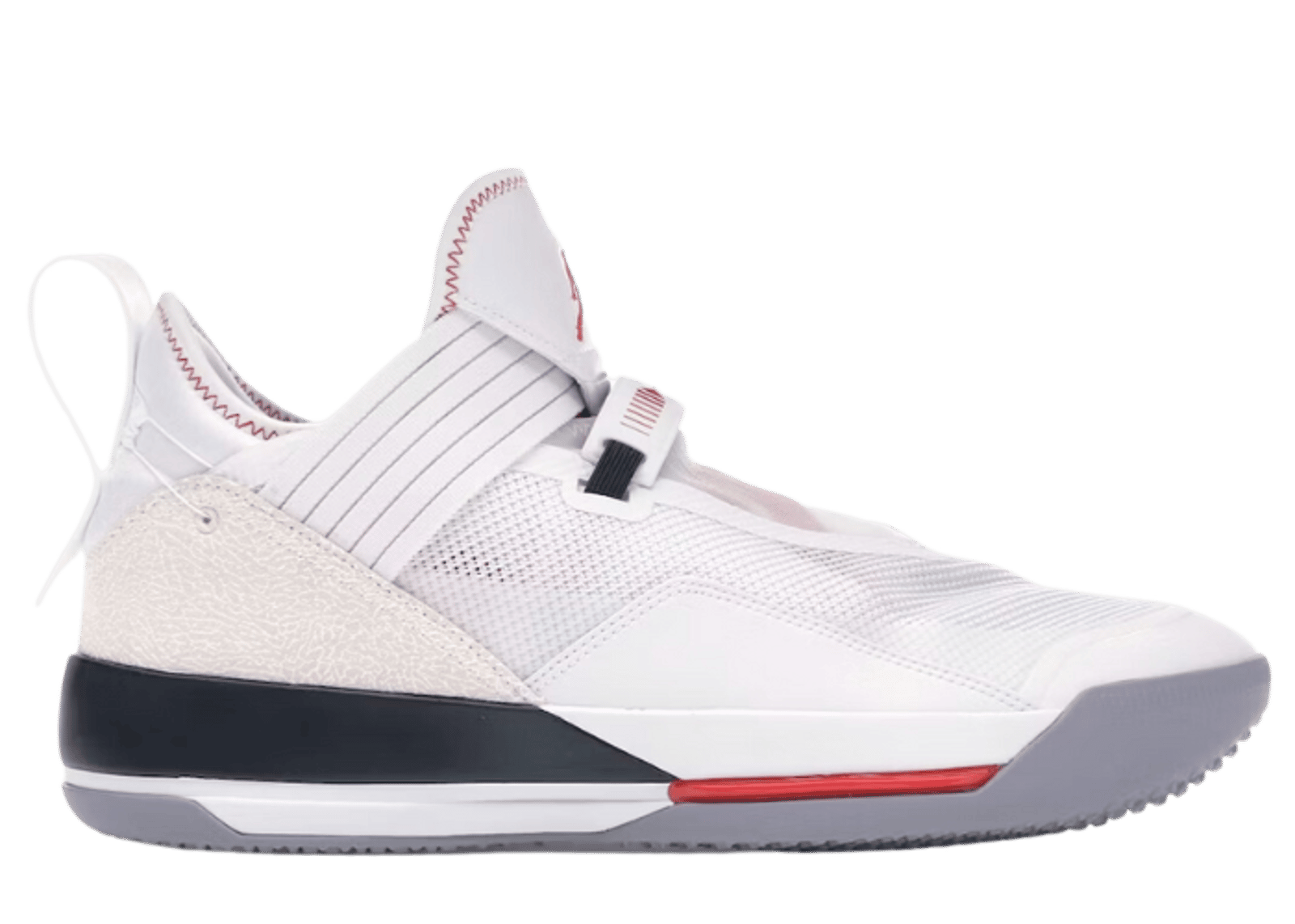 Air Jordan XXXIII SE White Gym Red Black - CD9560-106 Air Jordan XXXIII SE White Gym Red Black - CD9560-106