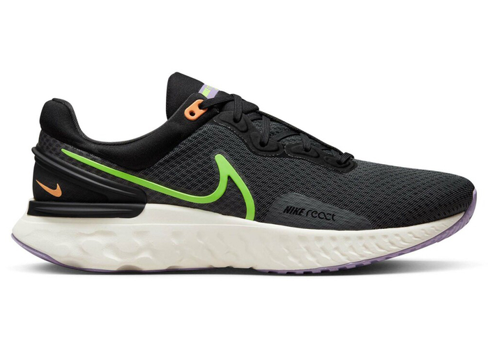 Nike React Miler 3 Anthracite Ghost Green Lavender