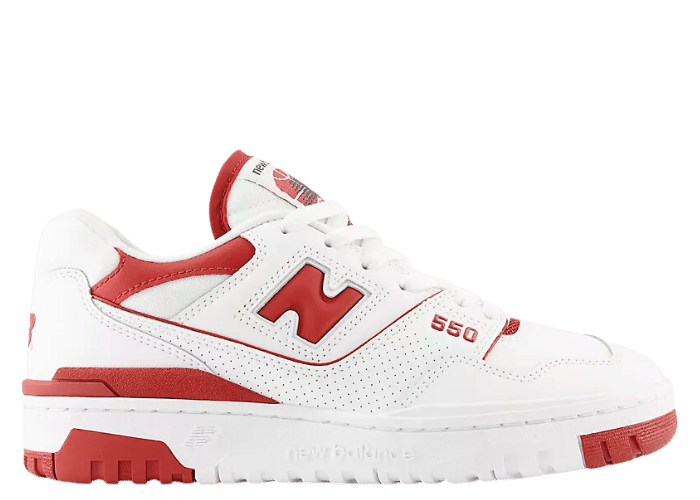 New Balance 550 White Brick Red (W) - BBW550BR Raffles